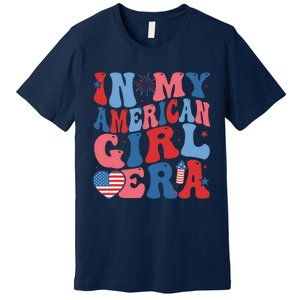 In My Americanera Retro 4th Of July Fourth Groovy Premium T-Shirt