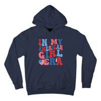 In My Americanera Retro 4th Of July Fourth Groovy Tall Hoodie