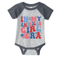 In My Americanera Retro 4th Of July Fourth Groovy Infant Baby Jersey Bodysuit