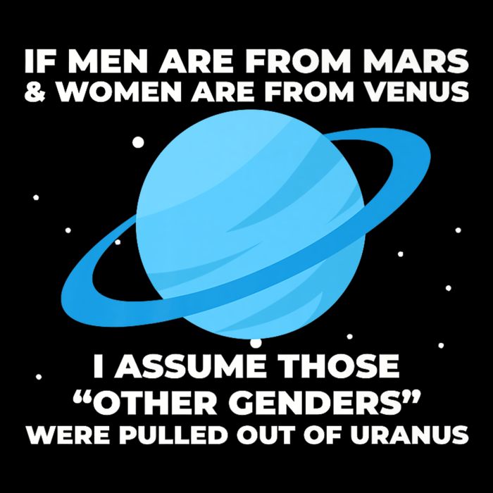 If Men Are From Mars And Women From Venus Out Of Uranus Premium Impact Tech Backpack