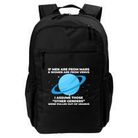 If Men Are From Mars And Women From Venus Out Of Uranus Premium Backpack