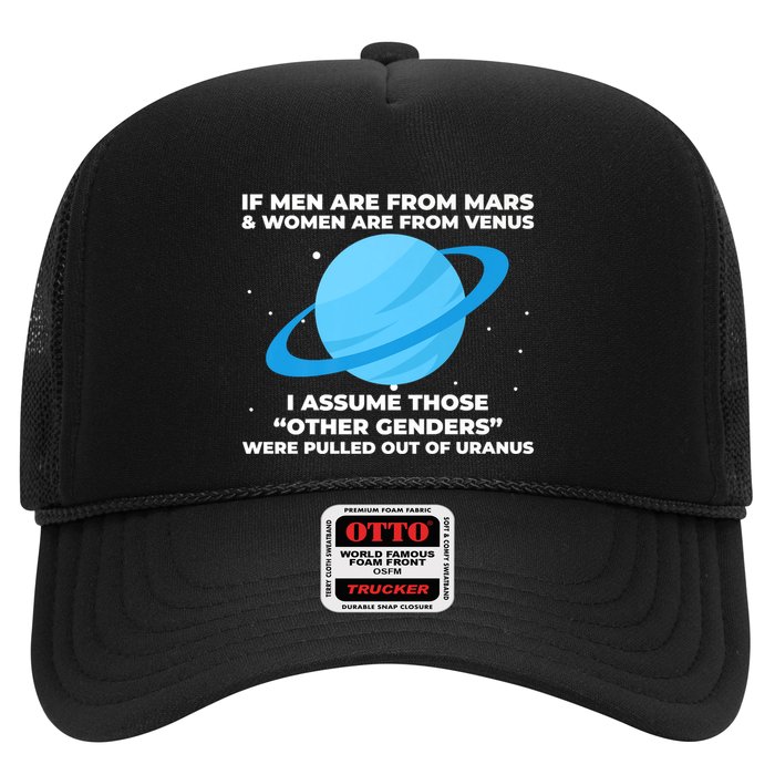 If Men Are From Mars And Women From Venus Out Of Uranus Premium Trucker Hat
