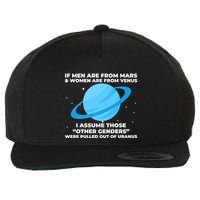 If Men Are From Mars And Women From Venus Out Of Uranus Premium Wool Snapback Cap
