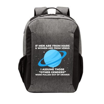 If Men Are From Mars And Women From Venus Out Of Uranus Premium Vector Backpack