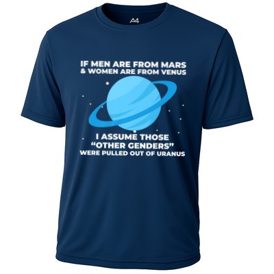 If Men Are From Mars And Women From Venus Out Of Uranus Premium Performance Shirt