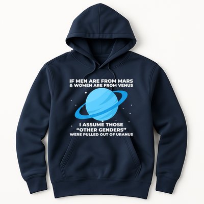 If Men Are From Mars And Women From Venus Out Of Uranus Premium Hoodie