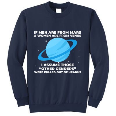 If Men Are From Mars And Women From Venus Out Of Uranus Premium Sweatshirt