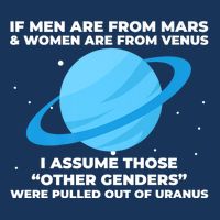 If Men Are From Mars And Women From Venus Out Of Uranus Premium Sustainable Beanie