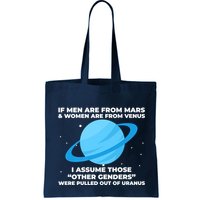 If Men Are From Mars And Women From Venus Out Of Uranus Premium Bag