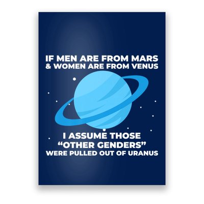 If Men Are From Mars And Women From Venus Out Of Uranus Premium Poster