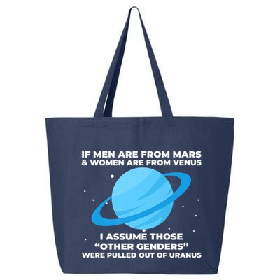 If Men Are From Mars And Women From Venus Out Of Uranus Premium 25L Jumbo Tote