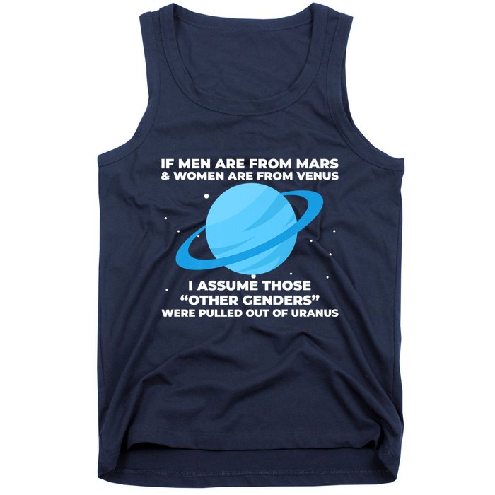 If Men Are From Mars And Women From Venus Out Of Uranus Premium Tank Top