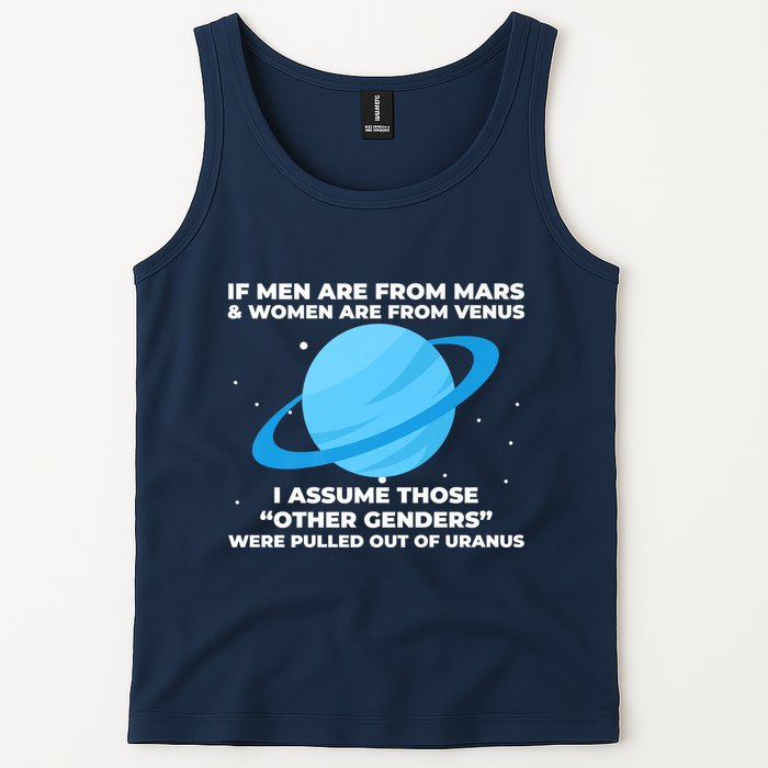 If Men Are From Mars And Women From Venus Out Of Uranus Premium Tank Top