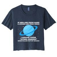 If Men Are From Mars And Women From Venus Out Of Uranus Premium Crop Top