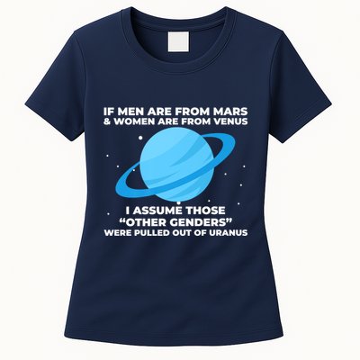 If Men Are From Mars And Women From Venus Out Of Uranus Premium Womens T-Shirt