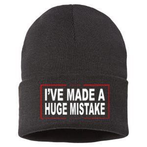 I've Made A Huge Mistake Republican Sustainable Knit Beanie