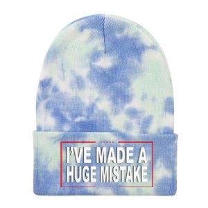 I've Made A Huge Mistake Republican Tie Dye 12in Knit Beanie