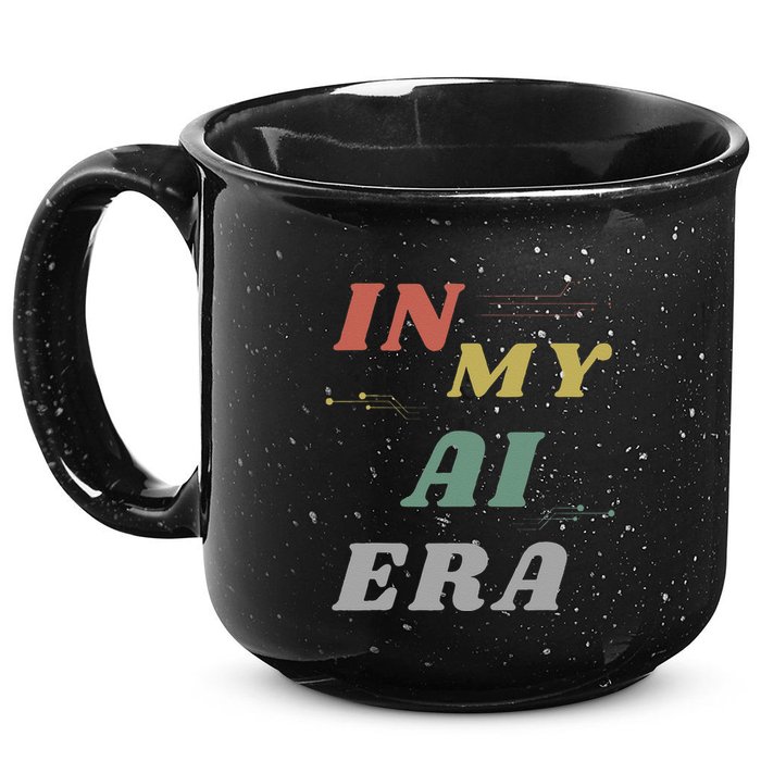 In My Ai Era Artificial Intelligence Network Ai Engineer Era 15oz Campfire Ceramic Mug