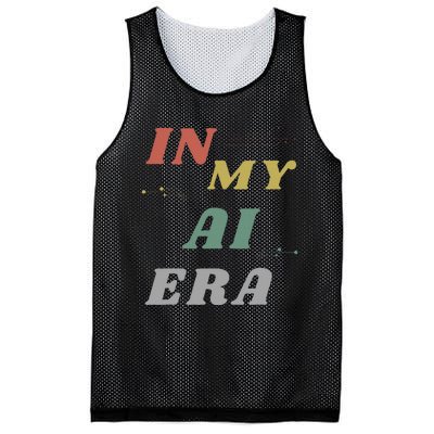 In My Ai Era Artificial Intelligence Network Ai Engineer Era Mesh Reversible Basketball Jersey Tank