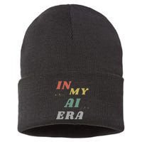 In My Ai Era Artificial Intelligence Network Ai Engineer Era Sustainable Knit Beanie