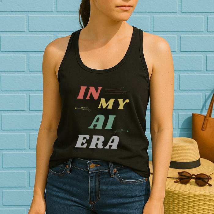 In My Ai Era Artificial Intelligence Network Ai Engineer Era Womens Tank Top
