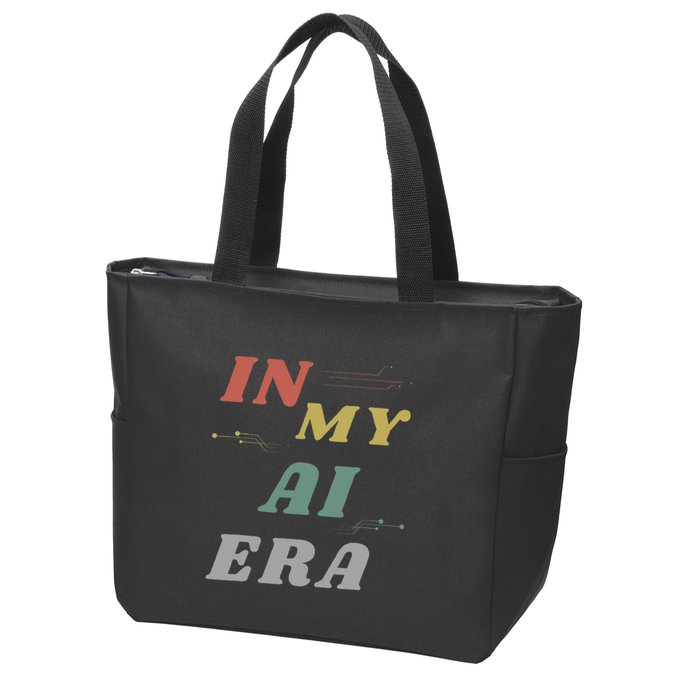 In My Ai Era Artificial Intelligence Network Ai Engineer Era Zip Tote Bag