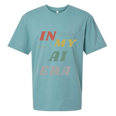 In My Ai Era Artificial Intelligence Network Ai Engineer Era Sueded Cloud Jersey T-Shirt