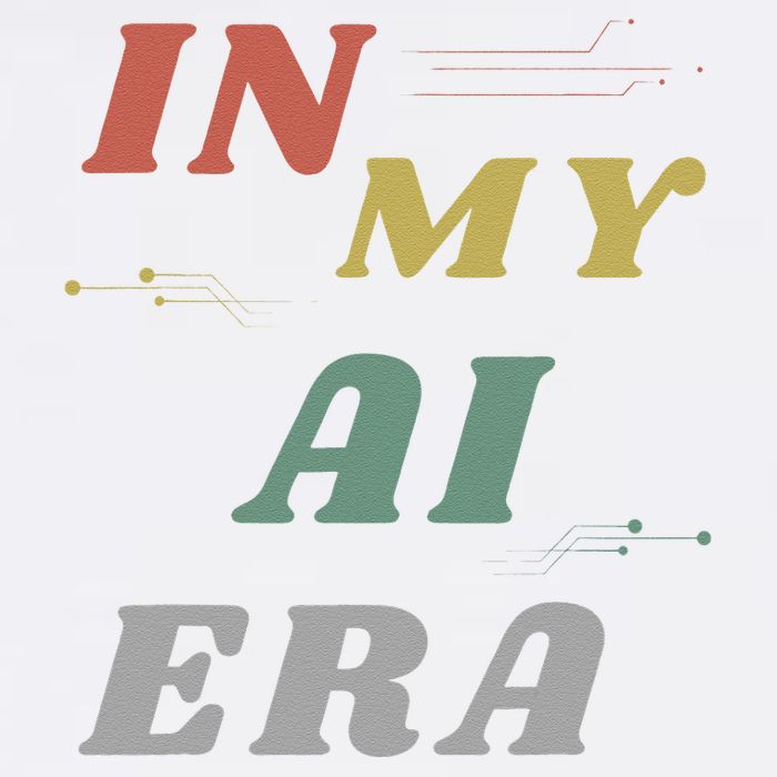 In My Ai Era Artificial Intelligence Network Ai Engineer Era Garment-Dyed Sweatshirt