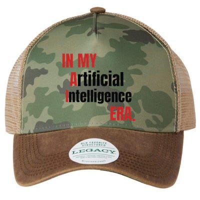 In My Artificial Intelligence Era It Network Ai Engineer Era Legacy Tie Dye Trucker Hat