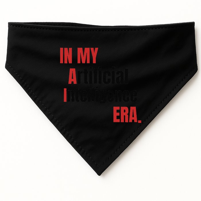 In My Artificial Intelligence Era It Network Ai Engineer Era USA-Made Doggie Bandana