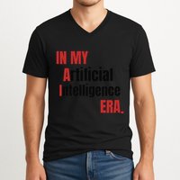 In My Artificial Intelligence Era It Network Ai Engineer Era V-Neck T-Shirt