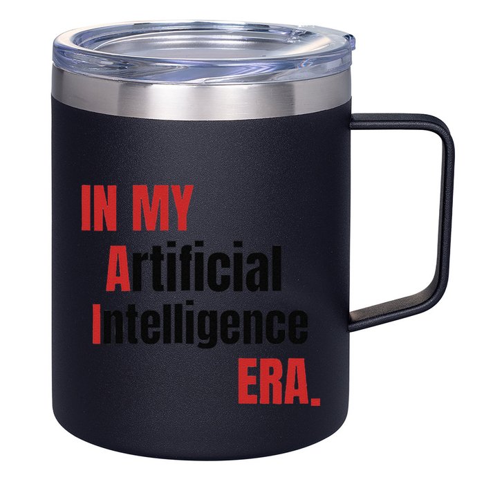 In My Artificial Intelligence Era It Network Ai Engineer Era 12oz Stainless Steel Coffee Mug