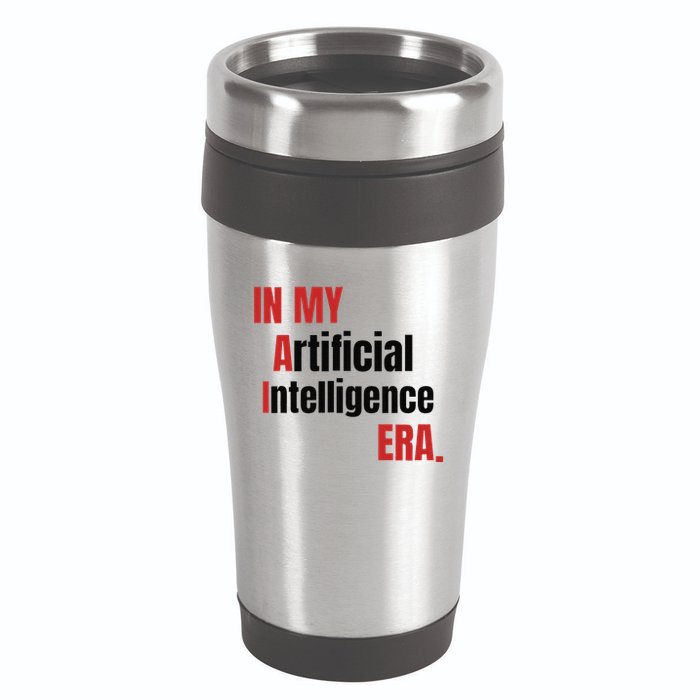 In My Artificial Intelligence Era It Network Ai Engineer Era 16oz Travel Tumbler