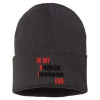 In My Artificial Intelligence Era It Network Ai Engineer Era Sustainable Knit Beanie