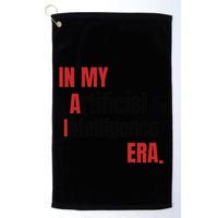 In My Artificial Intelligence Era It Network Ai Engineer Era Golf Towel