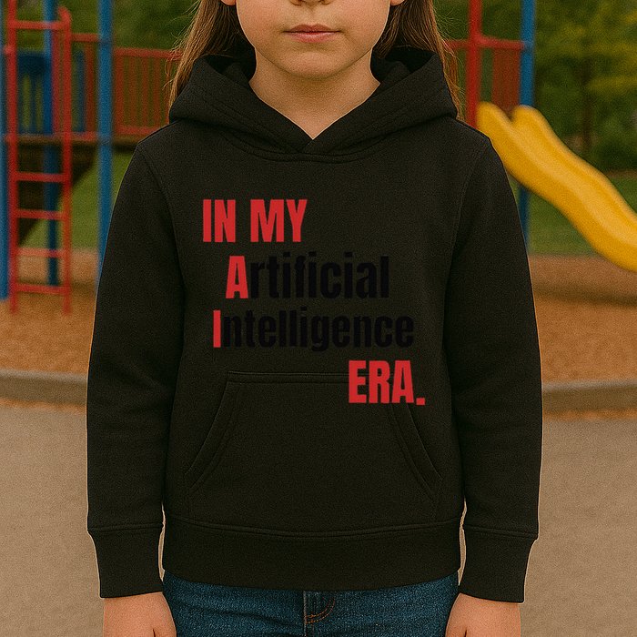 In My Artificial Intelligence Era It Network Ai Engineer Era Kids Hoodie