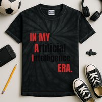 In My Artificial Intelligence Era It Network Ai Engineer Era Kids Tie-Dye T-Shirt