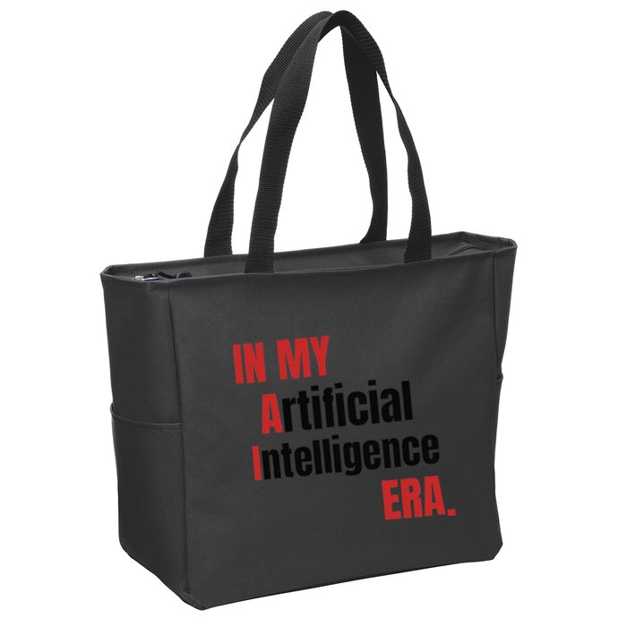 In My Artificial Intelligence Era It Network Ai Engineer Era Zip Tote Bag