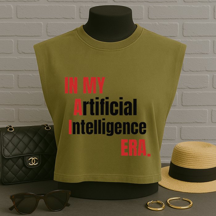 In My Artificial Intelligence Era It Network Ai Engineer Era Garment-Dyed Women's Muscle Tee