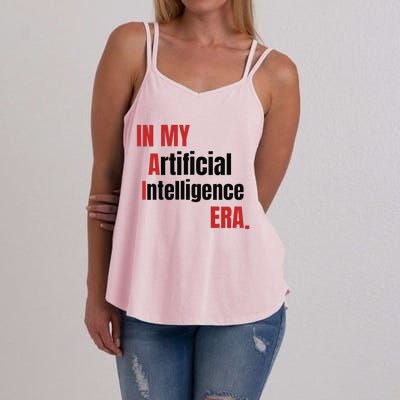 In My Artificial Intelligence Era It Network Ai Engineer Era Women's Strappy Tank