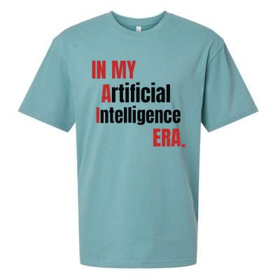 In My Artificial Intelligence Era It Network Ai Engineer Era Sueded Cloud Jersey T-Shirt