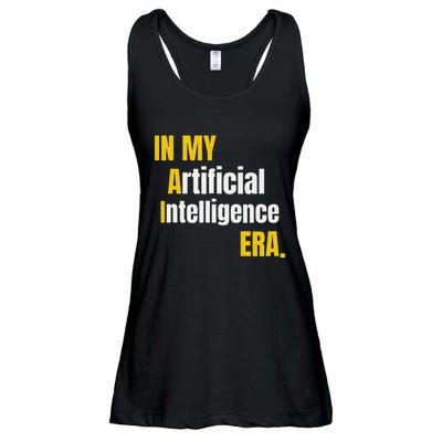 In My Artificial Intelligence Era It Network Engineer Ai Era Ladies Essential Flowy Tank