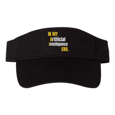 In My Artificial Intelligence Era It Network Engineer Ai Era Valucap Bio-Washed Visor