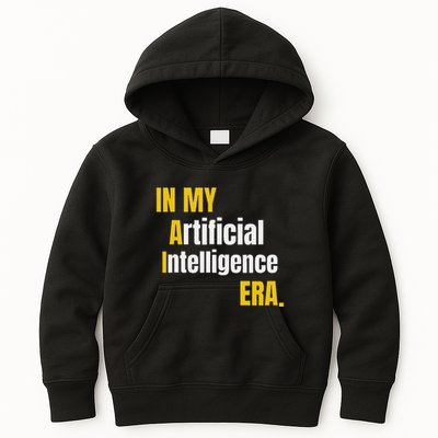 In My Artificial Intelligence Era It Network Engineer Ai Era Kids Hoodie