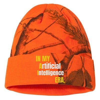 In My Artificial Intelligence Era It Network Engineer Ai Era Kati Licensed 12" Camo Beanie