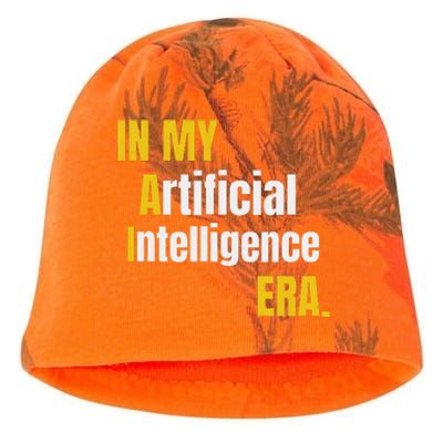 In My Artificial Intelligence Era It Network Engineer Ai Era Kati - Camo Knit Beanie