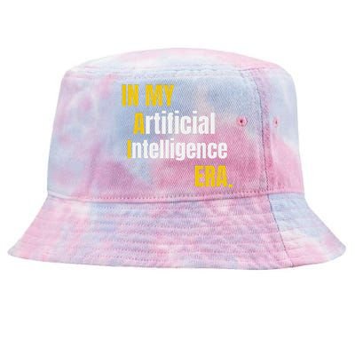 In My Artificial Intelligence Era It Network Engineer Ai Era Tie-Dyed Bucket Hat