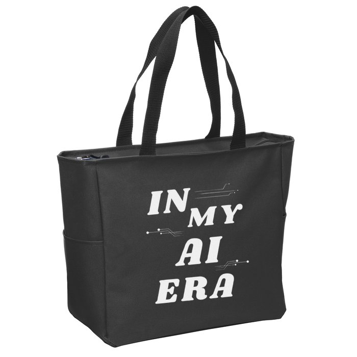 In My Ai Era Ai Engineer Era Artificial Intelligence Network Zip Tote Bag