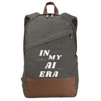 In My Ai Era Ai Engineer Era Artificial Intelligence Network Cotton Canvas Backpack