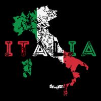 Italy Map And Flag Souvenir Distressed Italia Stripe Pom Pom Beanie